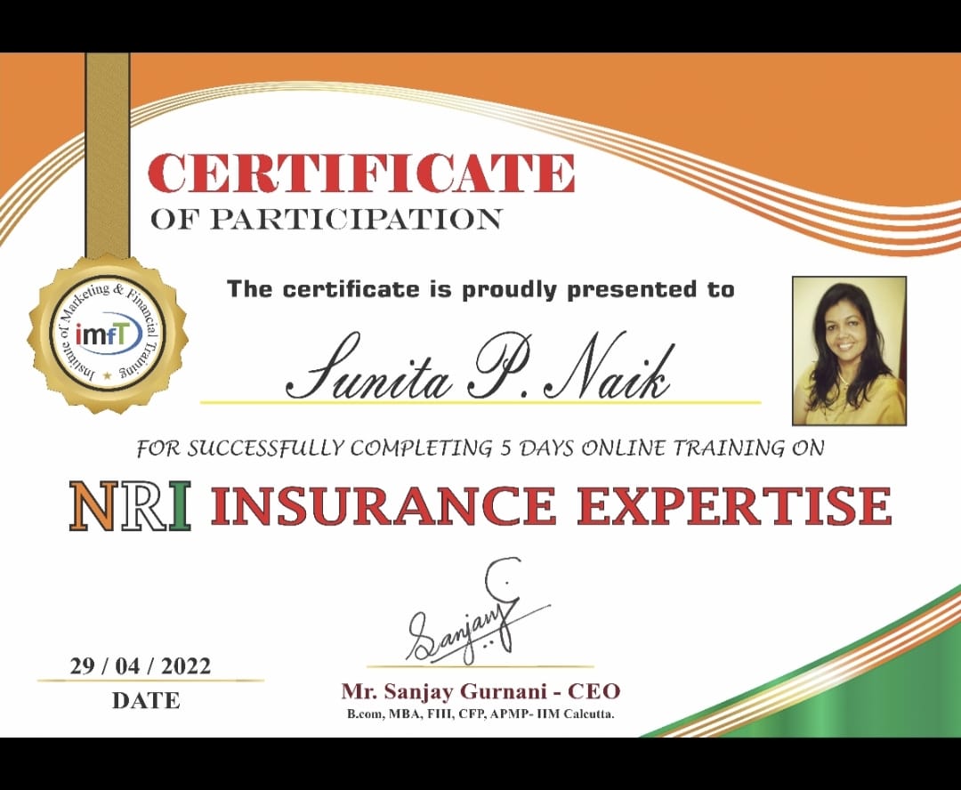 Certificate Of Appreciation